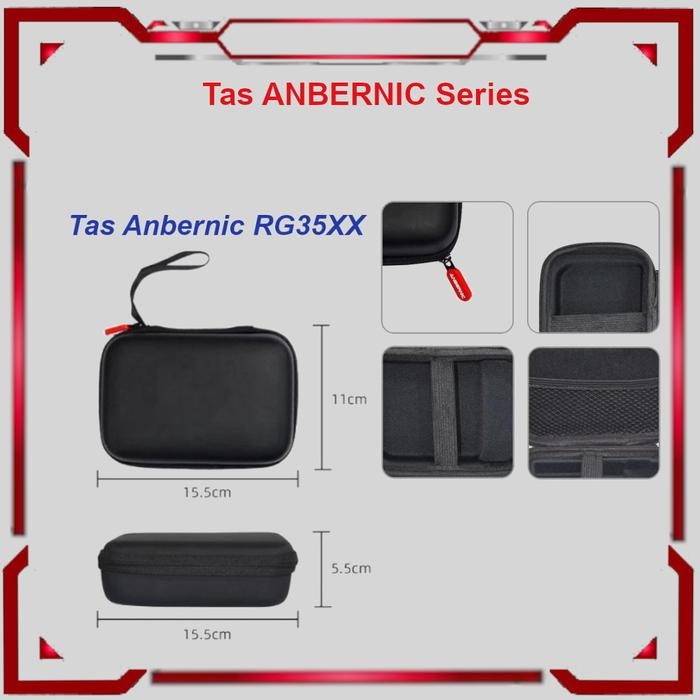 Murah Anbernic Protective Storage Case Tas Anbernic Series Rg35Xx Rg505 Rg353V Rg405M Rg405V