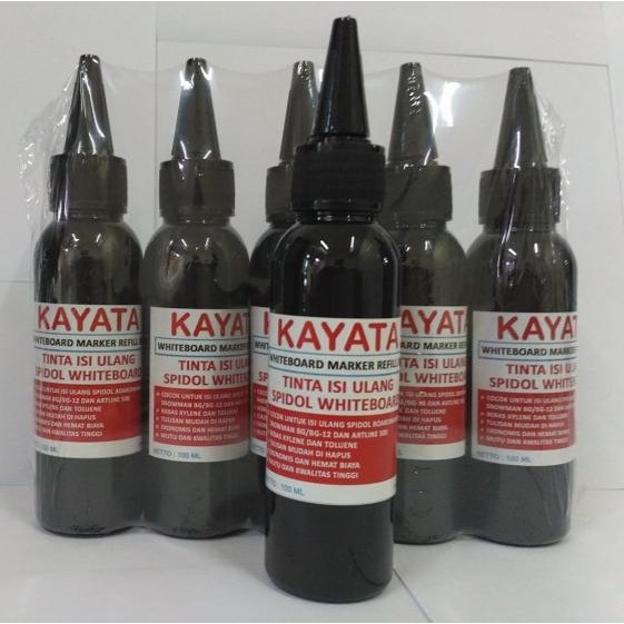

Tinta spidol whiteboard refill Kayata murah dan berkualitas 100 ML