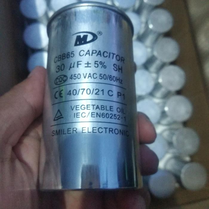 Kapasitor 450VAC 30uf Capacitor CBB65