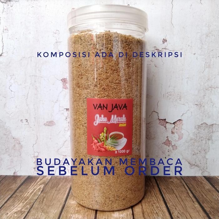 

Jahe Merah Bubuk Instan Van Java 1 Kg