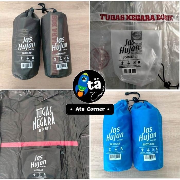 (Allthebest) Jas Hujan Tugas Negara Bos Jas Hujan TNB