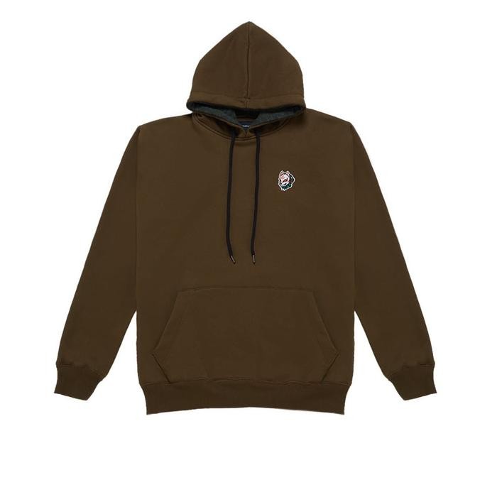 Costuum Kitsune Sweater Hoodie Olive