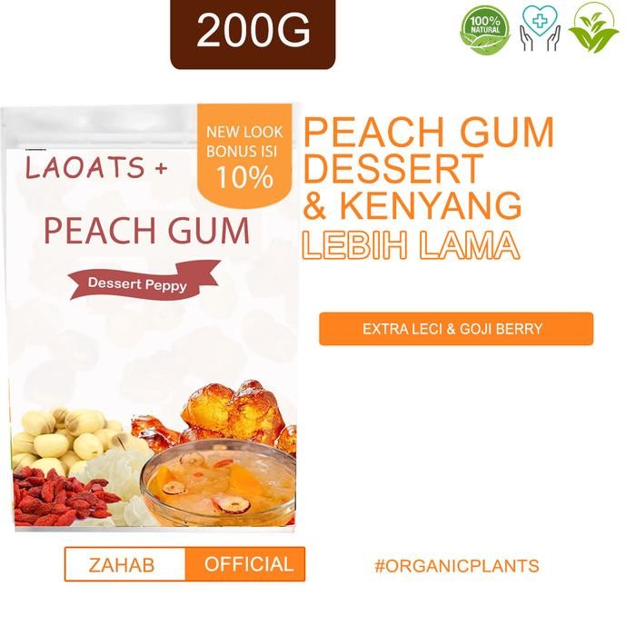 

Peach Gum Dessert Lengkap Minuman Diet Penurun Berat Badan Pelangsing Badan Laoats