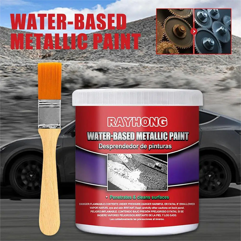 

500ml Metal Surfaces Rust Remover Water Based Paint Metal Rust Converter Anti-rust Protection Car