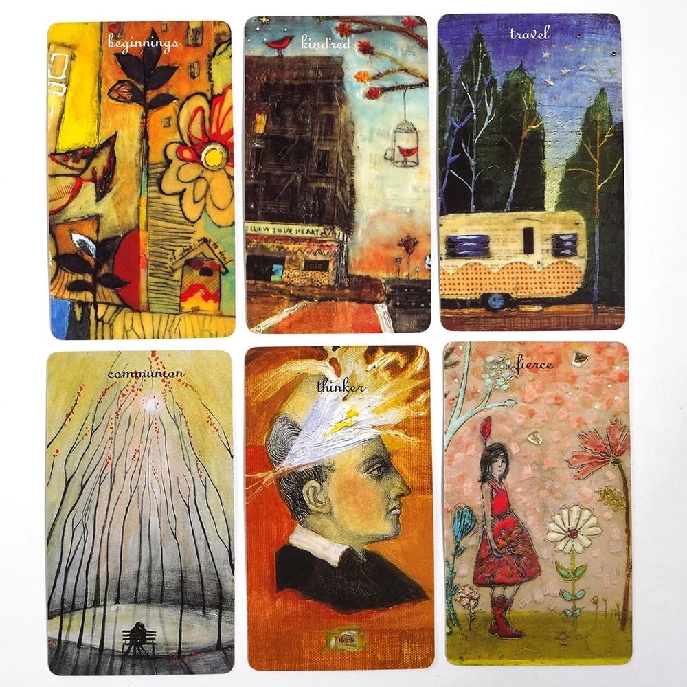 

1Pcs Deck Tarot Story Cards 70 Card Oracle Deck beautiful soulful by Cathy Nichols Tarot Cards for