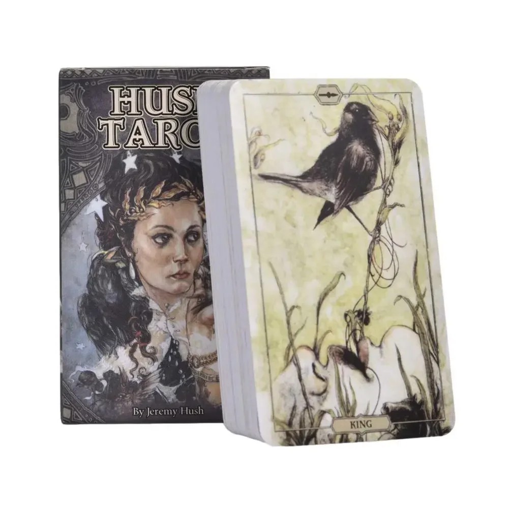 

1Pcs Deck Hush Tarot Beckons Readers To Explore An Alluring World Where Animal And Human Spirits Are
