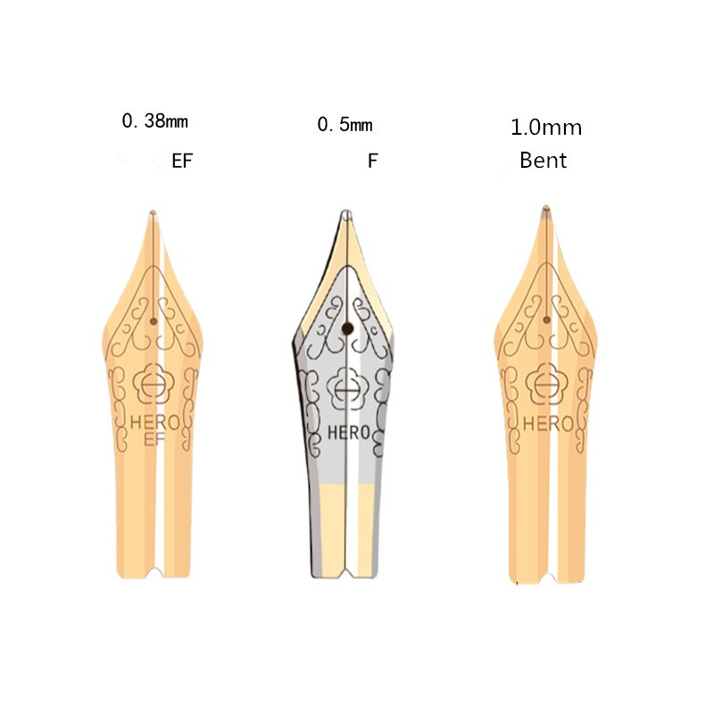 

8pc office Pen 26 nib Limited edition write fit for most golden F EF Fountain Pen