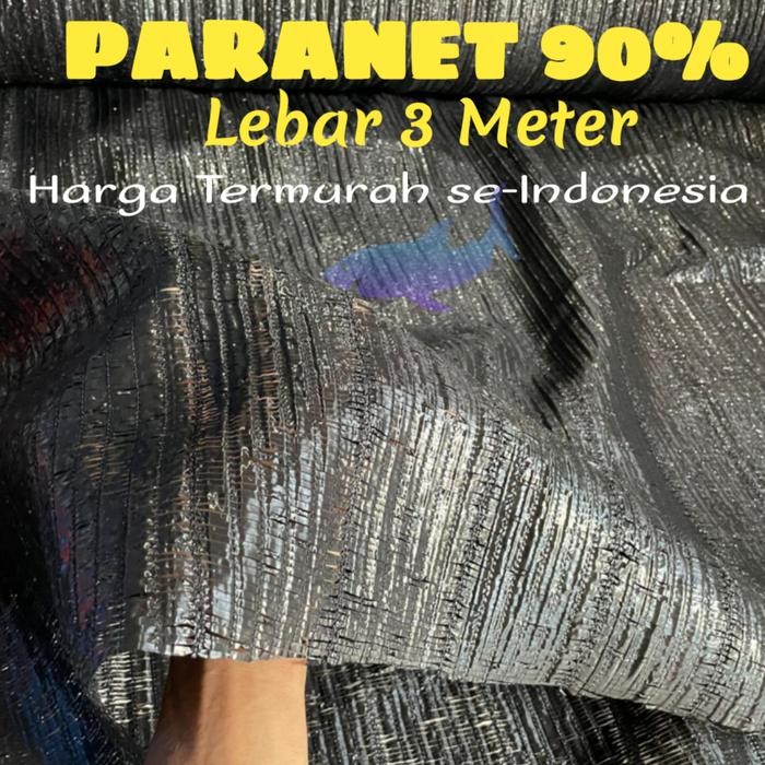 Paranet 90% Lebar 3 Meter. 1 Roll Harga Grosir
