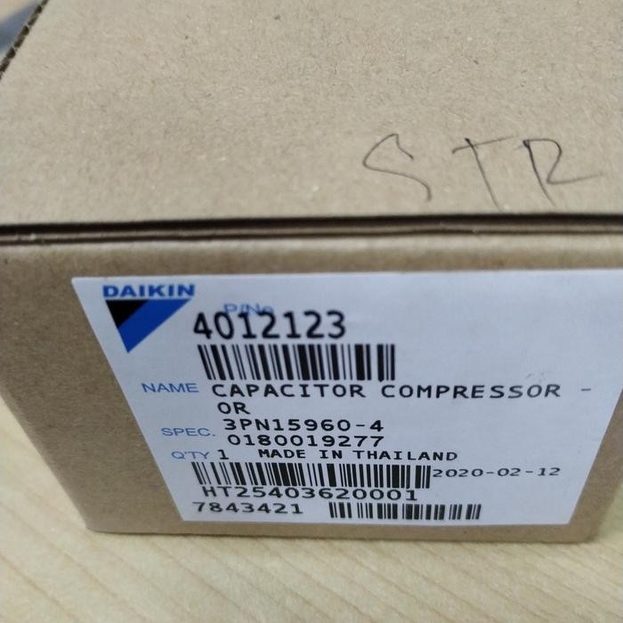 Capacitor AC DAIKIN P/N 4012123