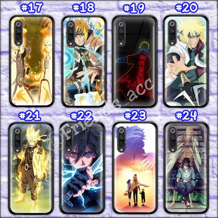 REALME X2 PRO PREMIUM CASE GLASS CASING MOTIF NARUTO