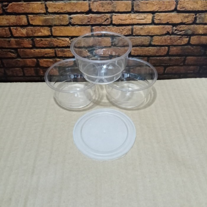 [Allthebest] GELAS/CUP PUDING BENING TEBAL