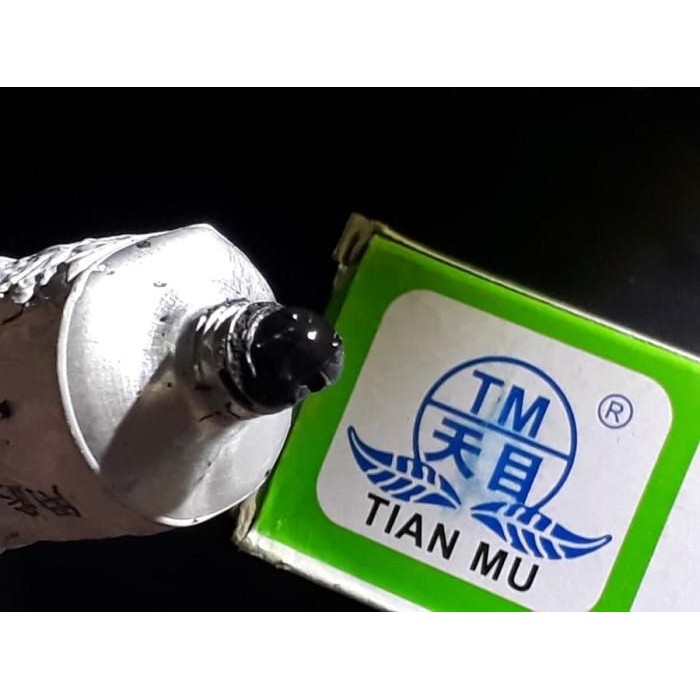 [Allthebest] Lem Tian Mu Hitam For Heatsink PCB LED . Transistpr, IC