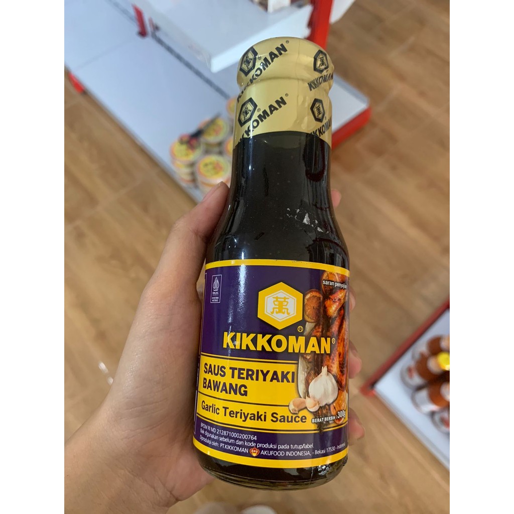 

KIKKOMAN SAUS TERIYAKI BAWANG 300G