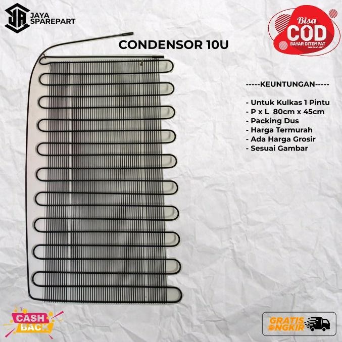 (Allthebest) CONDENSOR Kulkas 10 U POLYTRON KONDENSOR ULIR 10U UBEN