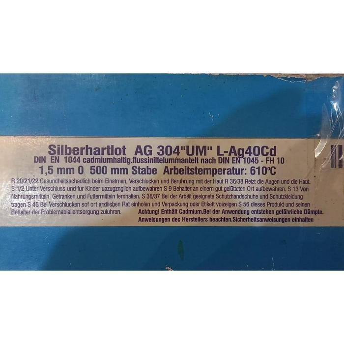 (Allthebest) Silver Brazing Grilot Perak Kawat Las Kuning 40%