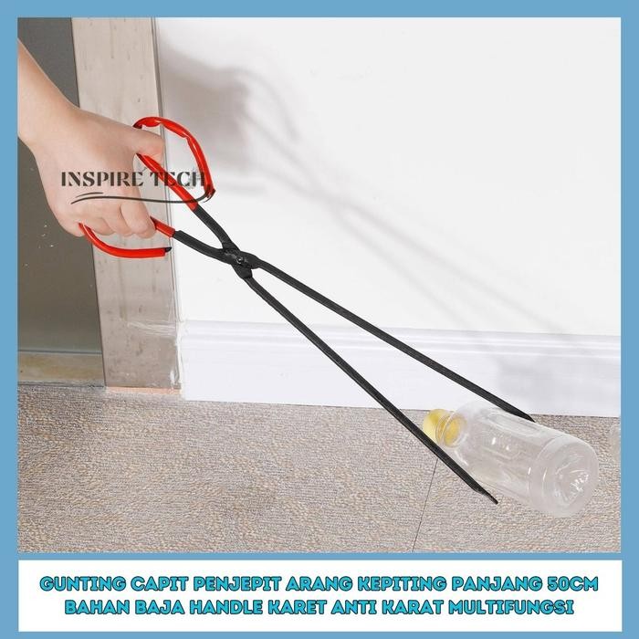 Allthebest Capit BBQ Jepitan Arang Multifungsi Capit Panjang 50CM