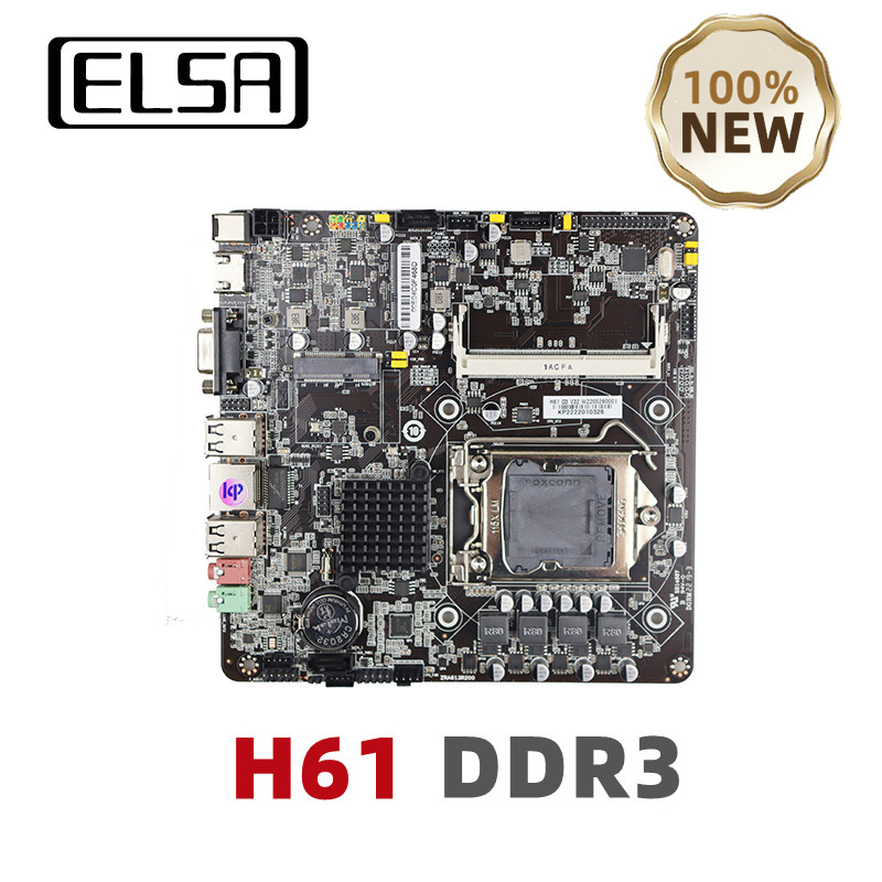 ELSA H61 Mini ITX Motherboard LGA 1155 DDR3 Support Intel Core
