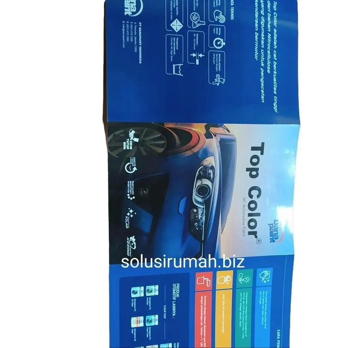 NYBEBY26 KATALOG WARNA DANAPAINT TOPCOLOR TOP COLOR 4 LEMBAR DANA PAINT CATALOG