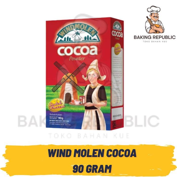 

(Allthebest) Bubuk Coklat/Cocoa Powder Wind Molen 90 gr