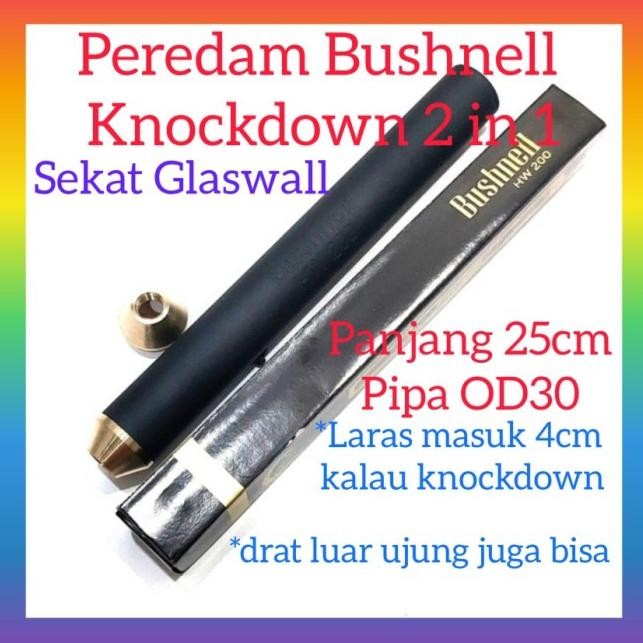 PROMO Peredam Bushnell HW200 Knockdown , bushnell grafir , bushnell deluxe