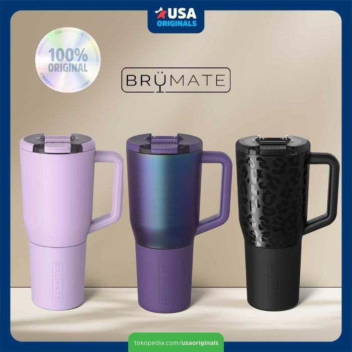 Brumate MUV 25oz 35oz Tumbler Leakproof Coffee Mug Stainless Steel Double Walled Botol Minum READY