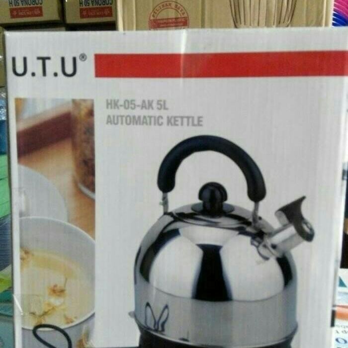 Electric Kettle / Teko Listrik Stainless U.T.U 5Liter Teko 5 Liter