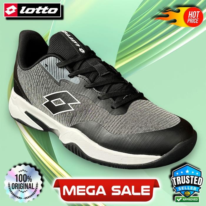 Lotto Cale LOTTE240307B Sepatu Tenis Pria Original