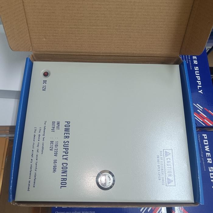 PSU Power Supply CCTV 12V 20A BOX-PSU BOX CCTV 12V 20A / POWER SUPPLY