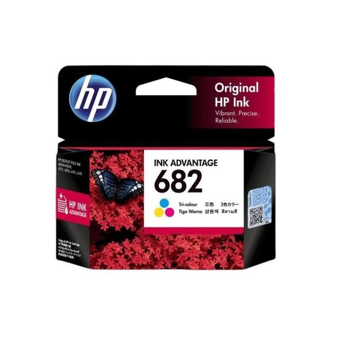 HP TINTA 682 COLOR CATRIDGE PRINTER 682 COLOR 682 WARNA TINTA PRINTER ORIGINAL