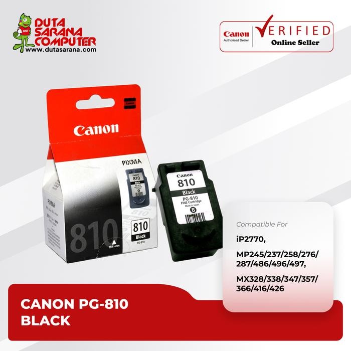 CATRIDGE / TINTA CANON PG810 ORI PG 810 PG-810 NEW ORIGINAL
