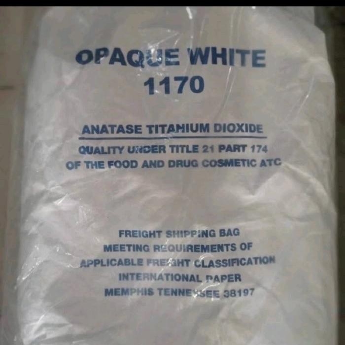 

Pemutih Makanan Opaque White 25Kg (Food Grade) Gratis Ongkir