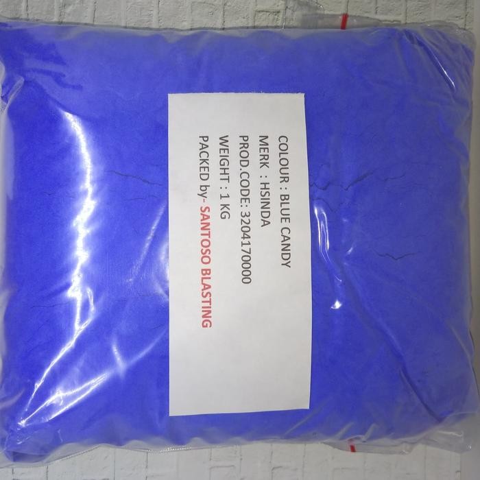 

Bubuk Powder Coating Blue Red Green Candy Gratis Ongkir