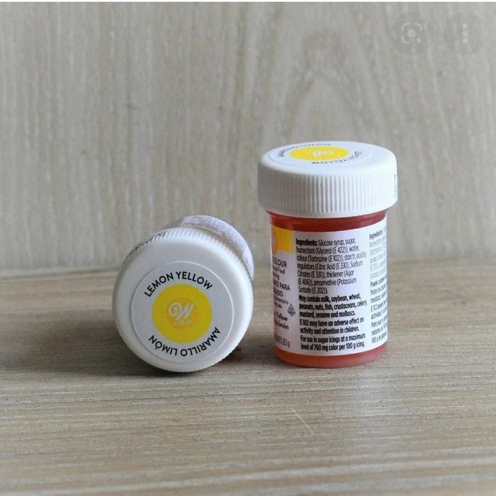 

Pewarna Wilton Lemon Yellow Gratis Ongkir