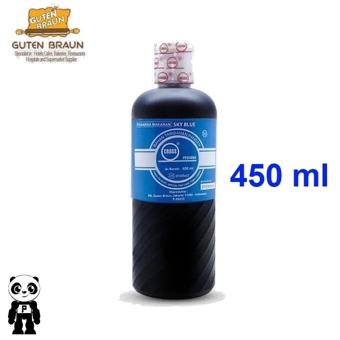 

Cross Pewarna Makanan Berbasis Minyak 450Ml Oil Based Food Coloring Cokelat Hijau Kuning Ungu Biru