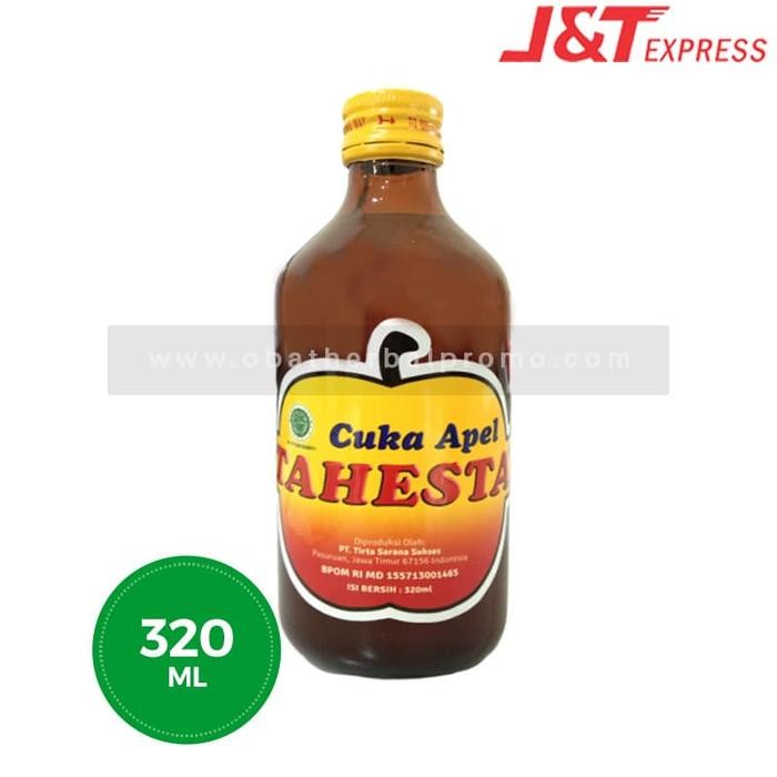 

Tahesta Cuka Apel 320 Ml Antivirus Antioksidan Obat Batu Ginjal Alami