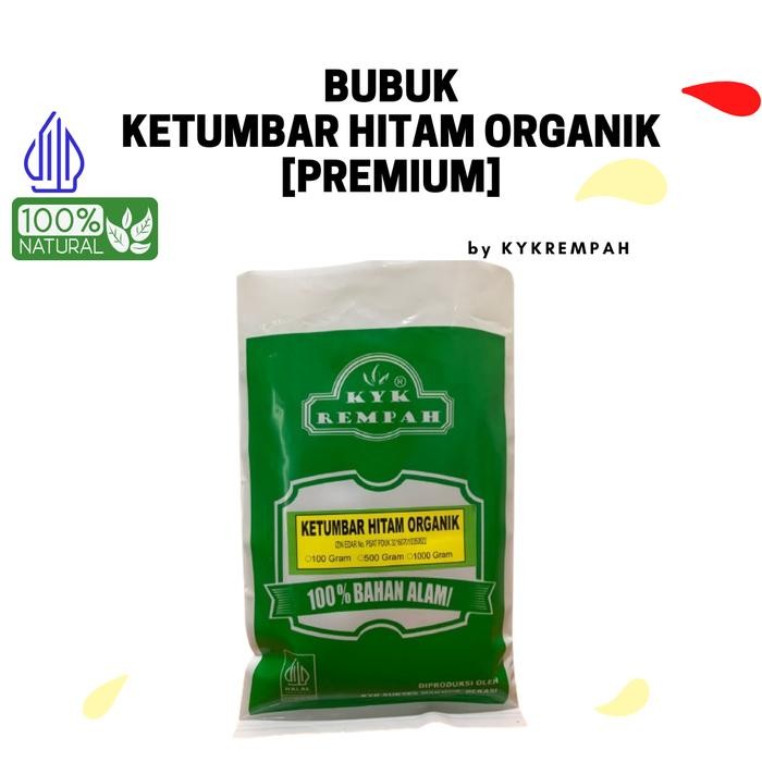 

Ketumbar Hitam Organik Bubuk [ 100 Gram]