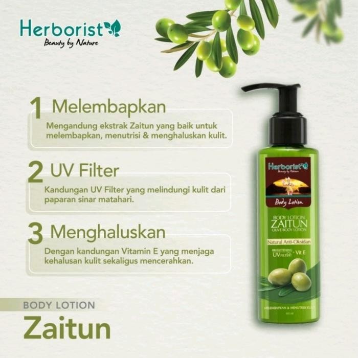 onj Herborist Zaitun Paket 4 / Herborist Zaitun Paket Seserahan Hadiah Pernikahan Kering Lotion