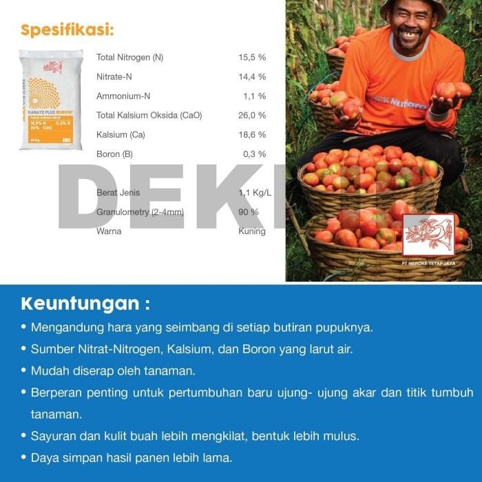 JTTOP" PUPUK KARATE BORONI MEROKE KALSIUM NITRAT PLUS BORON