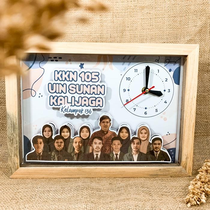 JAM FRAME A4 KENANG-KENANGAN KKN