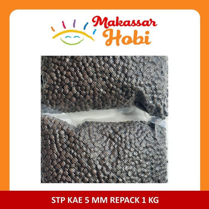 PAKAN IKAN STP KAE REPACK 1KG PELET APUNG 5MM KAKAP KOI TINGGI PROTEIN
