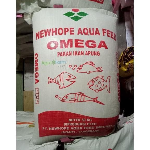 PAKAN IKAN APUNG OMEGA -3 NEWHOPE AQUA FEED INDONESIA PAKET 10 KG