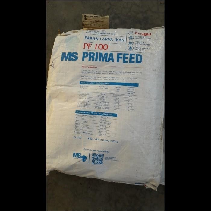 PELET IKAN PF 100 PF 200 10KG PAKAN BENIH IKAN PAKAN GUPPY PAKAN CUPAN