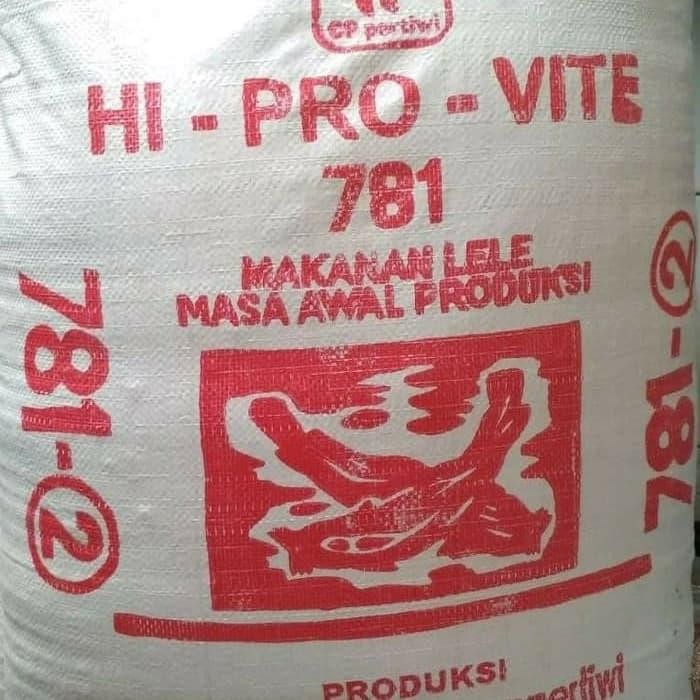 PAKAN PELET HI PROVIT 781-2, 1SAK=30KG