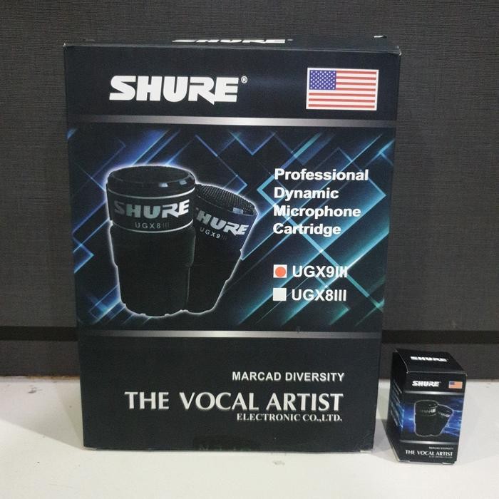 Spul Mic / Microphone Cartridge / Spul Mic Dynamic Merk Shure UGX9III