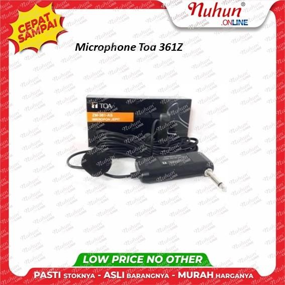 Microphone Toa 361ZM Mic Kancing / Mic Jepit / Mic Imam Masjid