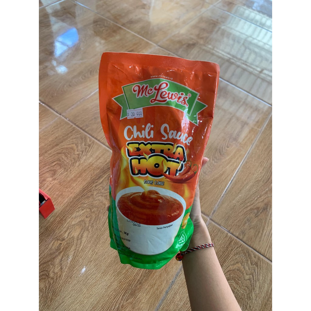 

MC LEWIS CHILLI SAUCE EXTRA HOT 1KG