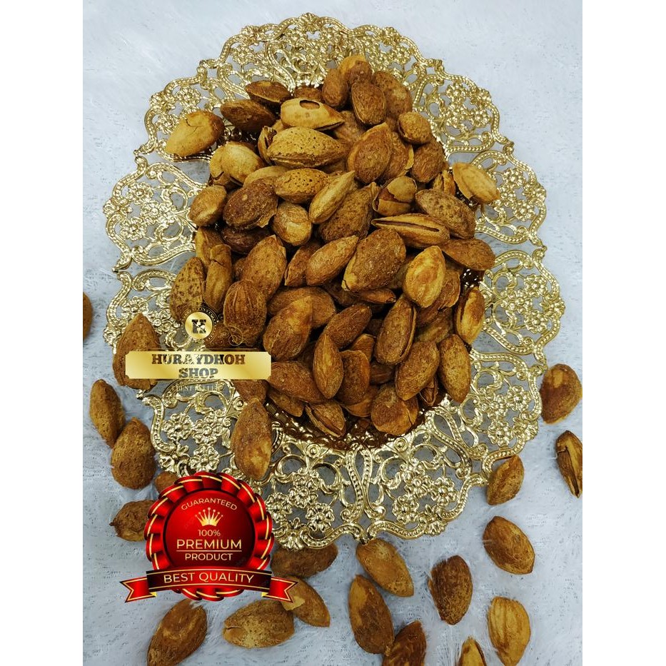 

Kacang Almond Panggang Roasted Kulit Cangkang Oleh Oleh Haji Dan Umrah
