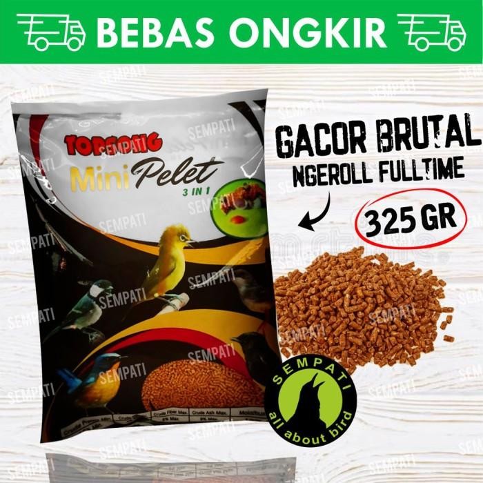 Topsong Top Song 3In1 Formula Voer Pur Mini Pellet Pakan Burung Pleci