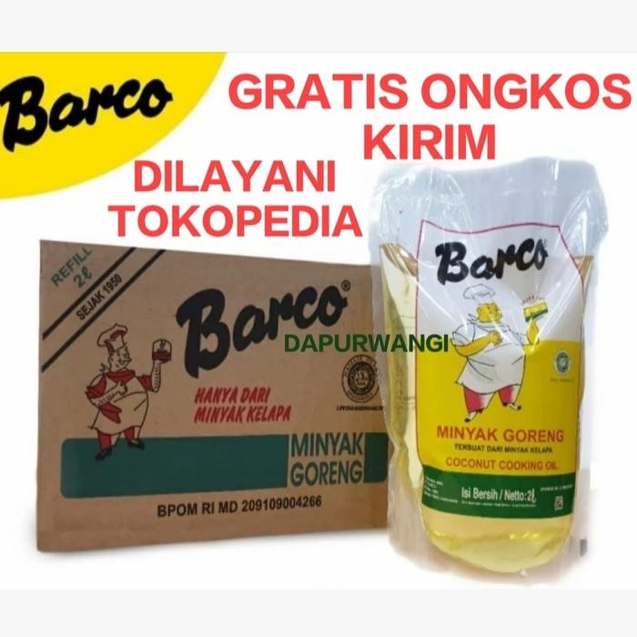 

BARCO Minyak Goreng Kelapa Murni Coconut Cooking Oil 2 Liter