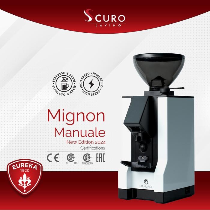 Allthebest NEW!! Eureka Grinder Mignon Manuale